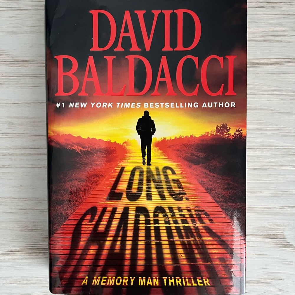 David Baldacci 'Long Shadows' Hardcover Book